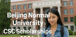 Beijing Normal University CSC Scholarship 2026 – Fully Funded for International Students Beijing Normal University CSC Scholarships 2026 for International Students