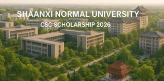 Shaanxi Normal University CSC Scholarship 2026 | Fully Funded Masters & PhD in China Shaanxi Normal University CSC Scholarship 2026 Fully Funded for International Students
