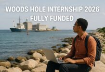 Apply for Woods Hole Internship 2026 – Fully Funded Summer Internship in the USA Apply for the Woods Hole Internship 2026. A fully funded summer internship program for international students in the USA.