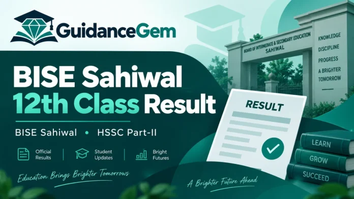 BISE Sahiwal 12th Class Result