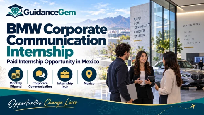 BMW Corporate Communication Internship