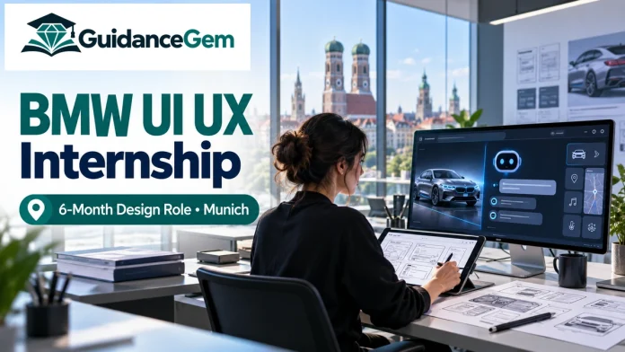 BMW UI UX Internship