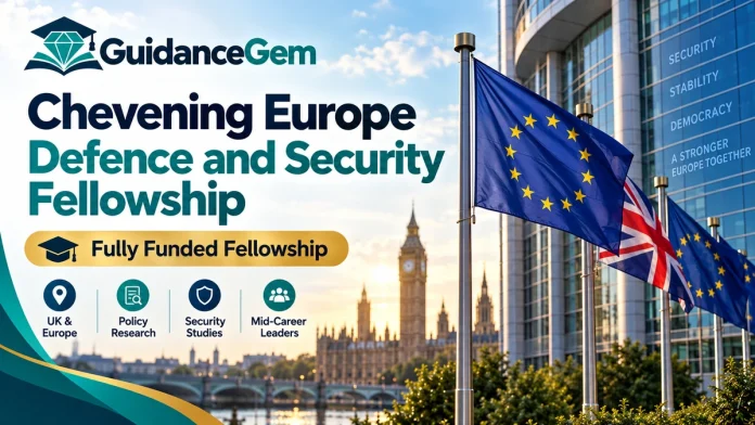 Chevening Europe Defence and Security Fellowship