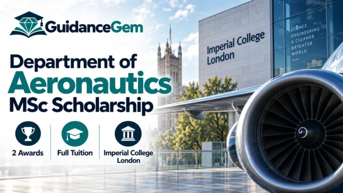 Department of Aeronautics MSc Scholarship
