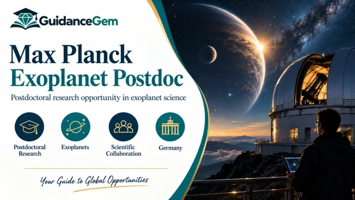 Max Planck Exoplanet Postdoc