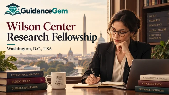 Wilson Center Research Fellowship
