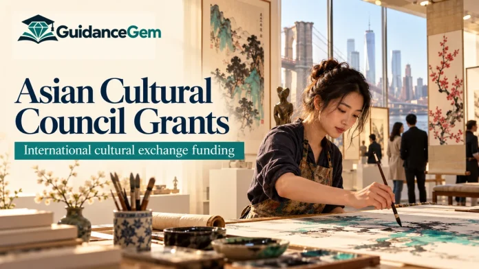Asian Cultural Council Grants