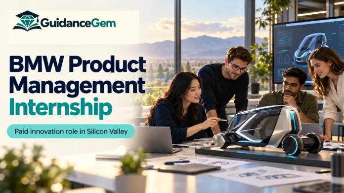 BMW Product Management Internship