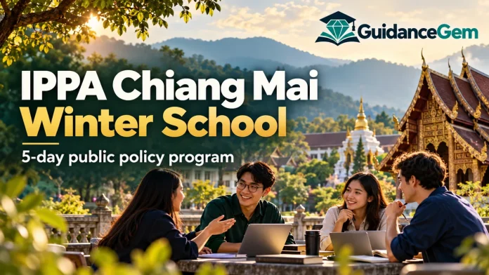 IPPA Chiang Mai Winter School