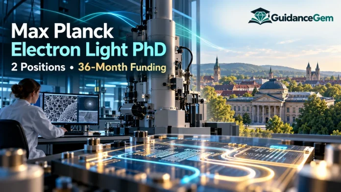 Max Planck Electron Light PhD