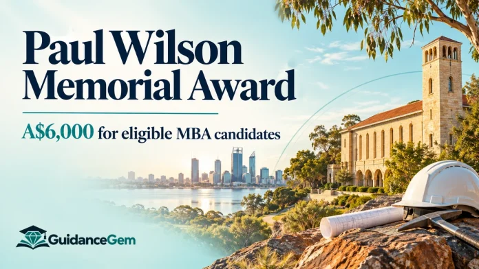 Paul Wilson Memorial Award