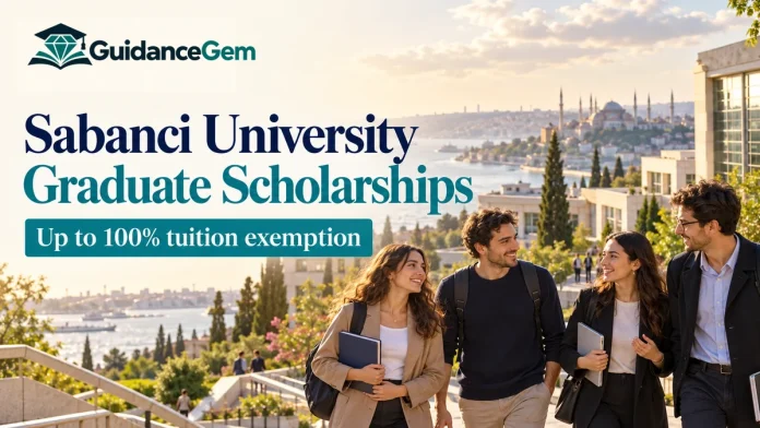 Sabanci University Graduate Scholarships