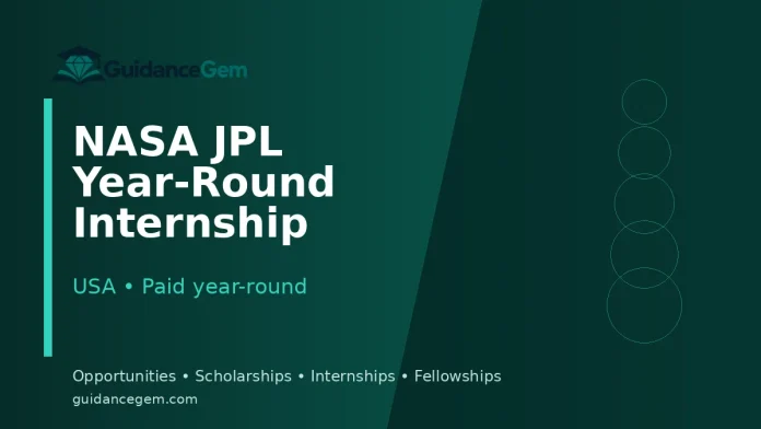 NASA JPL Year-Round Internship